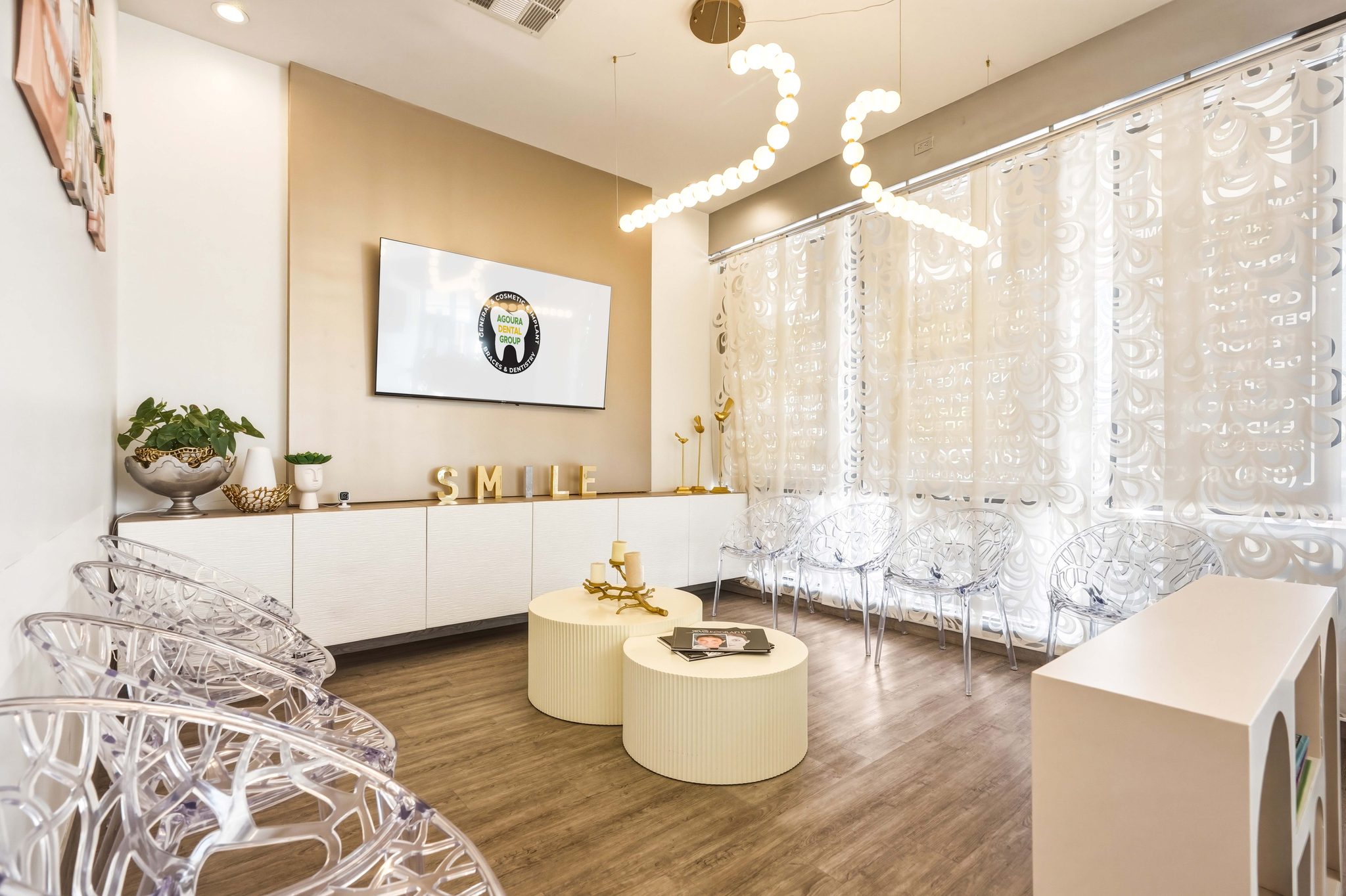 Patient lounge at Agoura Dental Group
